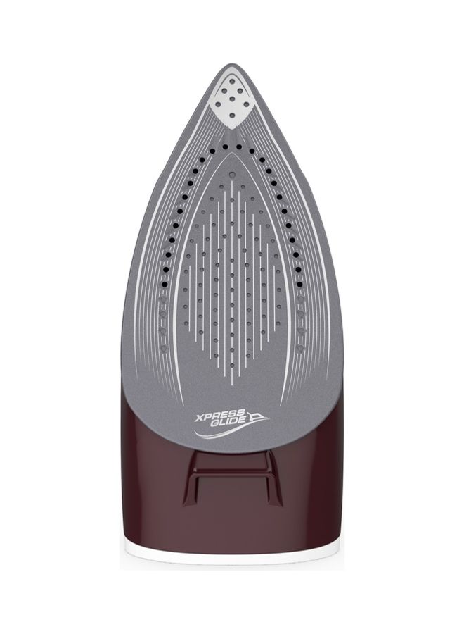 Tefal - Station 5.2 Bars Steam Boost 320 g Min Continuous Steam Quantity 120 g Min Calc Clear Technology Xpress Glide Soleplate 1.4 L 2200.0 W SV6120 BrownWhite - Image 1