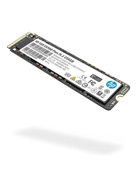 EX900 Plus 256GB NVMe SSD - GEN 3.0 X 4 PCIe 8Gb/s 3D NAND M.2 Cache Internal Solid State Drive Up to 2000 MB/s - 35M32AA#ABA 256.0 GB