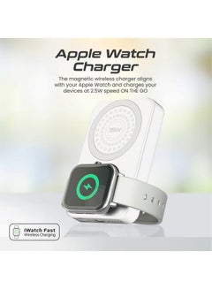 بروميت شاحن محمول 3 في 1 مع شاحن لاسلكي MagSafe بقدرة 15 وات  - Image 4