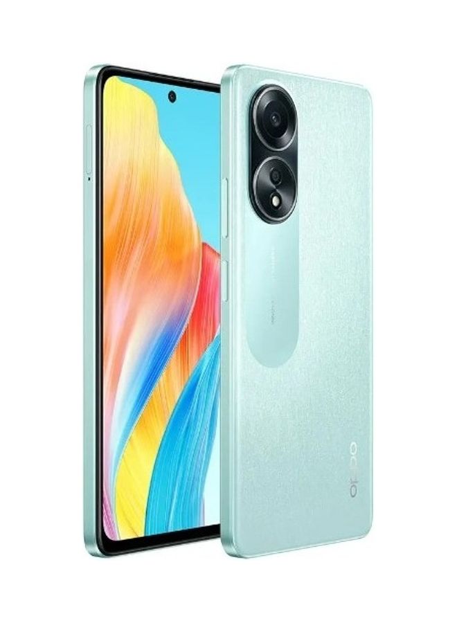 OPPO - A58 Dual SIM Dazzling Green 8GB RAM 128GB 4G - Middle East Version - Image 1