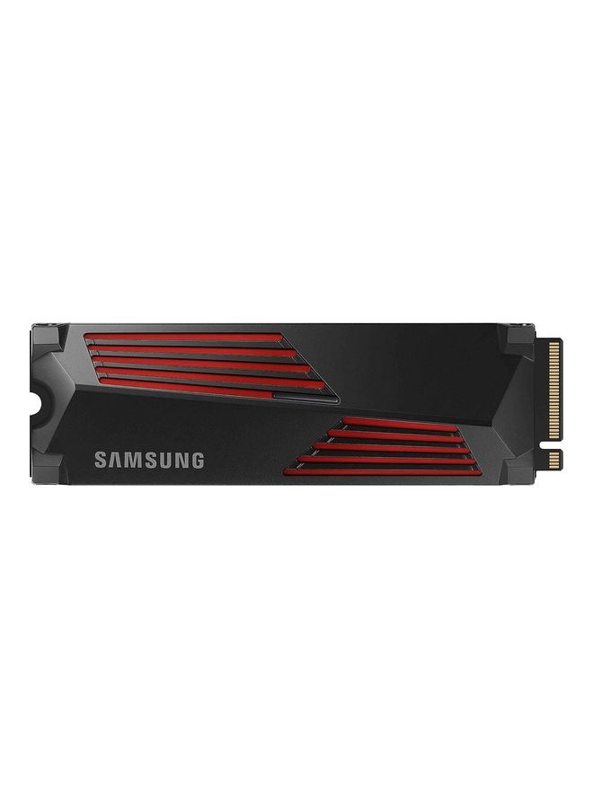 Samsung - 990 PRO With Heatsink SSD PCIe 4.0 M.2 Internal Solid State Drive Up to 7,450 MB/s Read, 6,900 MB/s Write With Heatsink MZ-V9P1T0GW 1.0 TB - Image 1