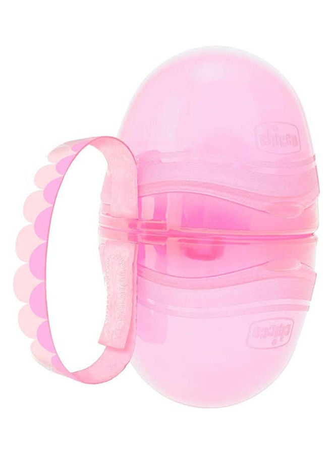 شيكو حامل لهاية مزدوج باللون الوردي - Image 1