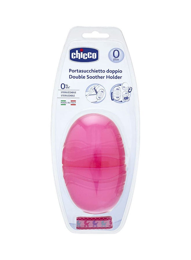 شيكو حامل لهاية مزدوج باللون الوردي - Image 2