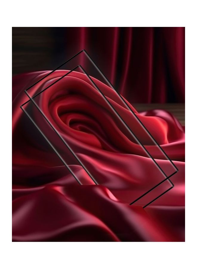 مارجون عبوتان من واقي شاشة سامسونج جالاكسي S23 الترا، مقاوم للخدش والكسر، ومضاد للفقاعات الزجاجية، وواقي شاشة خلفي متوهج بالكامل - Image 4