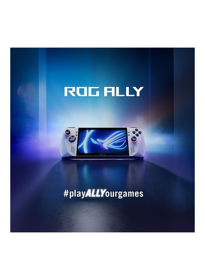 ROG Ally RC71L-NH019W Gaming Handheld With 7-inch 120Hz 7ms, AMD Ryzen Z1 Extreme Processor/16GB RAM/512GB SSD/AMD Radeon/Windows 11 Home/Gorilla Glass DXC, Touch Screen & Fingerprint White White - v1692353043/N53429997A_2