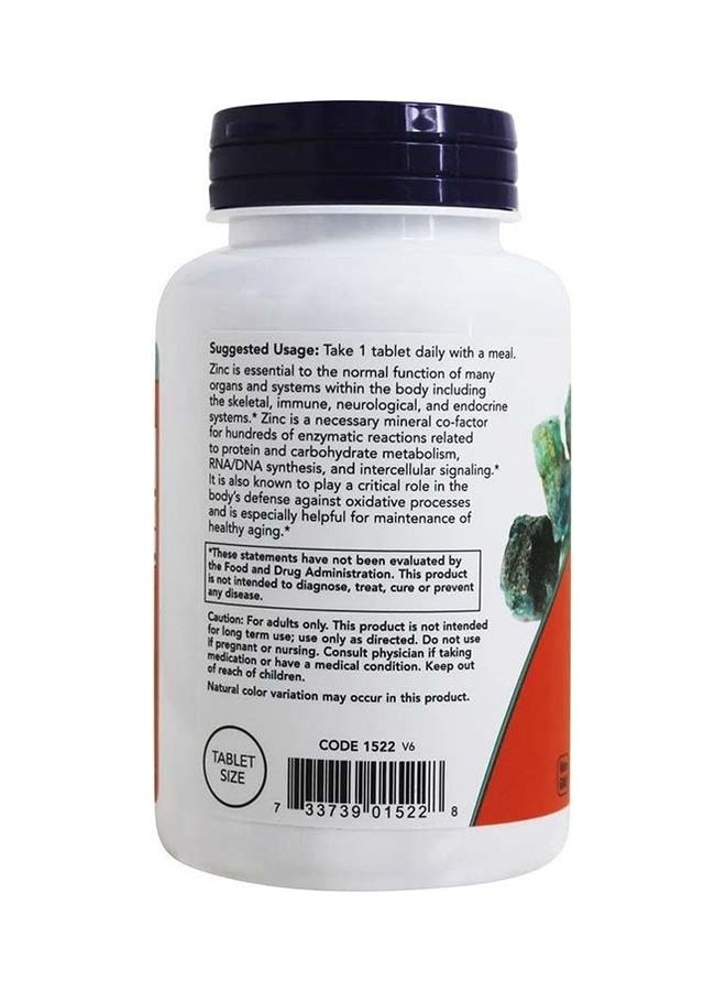 Now Foods - Zinc Gluconate 50Mg 250 Tablets - Image 1