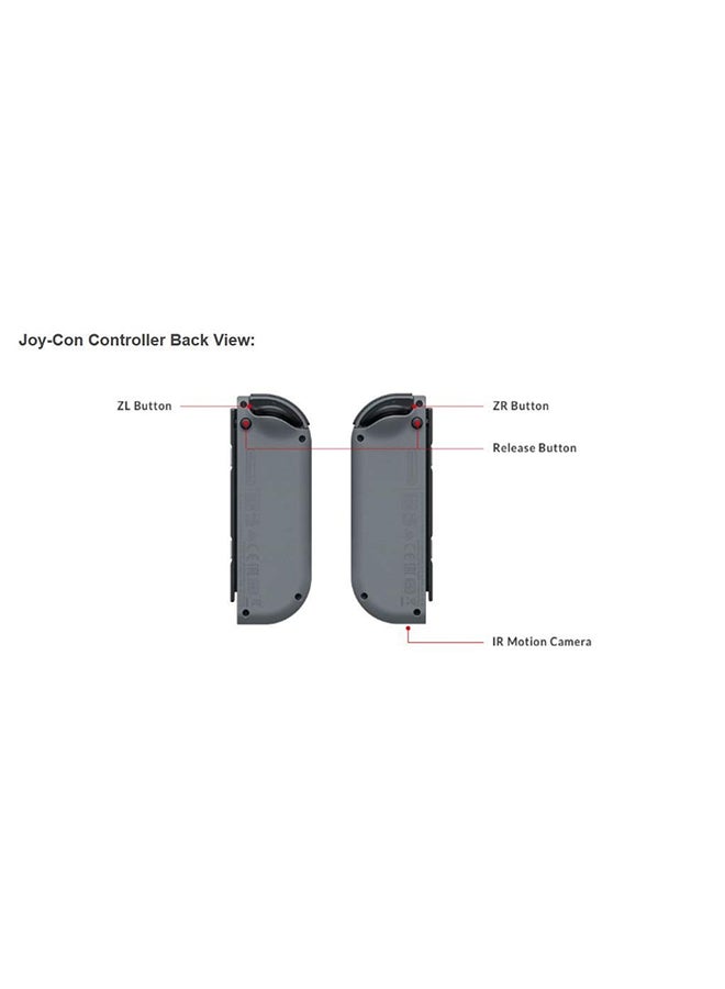 Nintendo - Joy Cons Wireless Controller  , L/R Controllers Replacement Compatible With Nintendo Switch - Neon Red/Neon Blue - Image 1