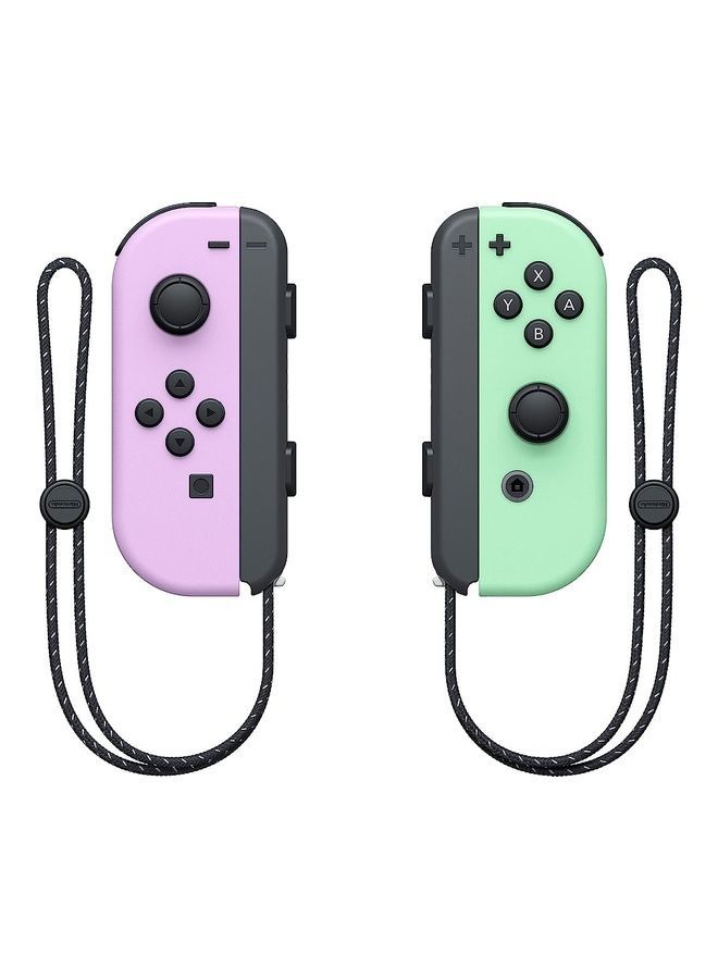 نينتندو وحدة تحكم لاسلكية Joy Cons لجهاز Nintendo Switch، وحدة تحكم بديلة L/R متوافقة مع Nintendo Switch - أرجواني فاتح/أخضر فاتح  - Image 3