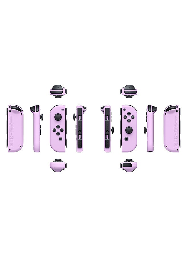 نينتندو وحدة تحكم لاسلكية Joy Cons لجهاز Nintendo Switch، وحدة تحكم بديلة L/R متوافقة مع Nintendo Switch - أرجواني فاتح/أخضر فاتح  - Image 5