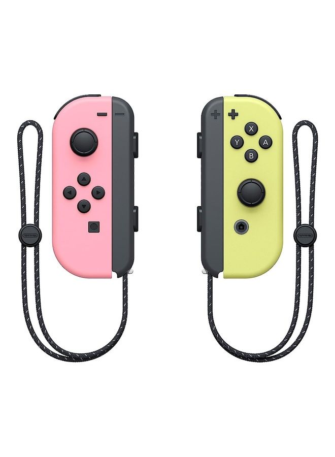 Nintendo - Joy Cons Wireless Controller for Nintendo Switch, L/R Controllers Replacement Compatible with Nintendo Switch - Pastel Pink/Pastel Yellow - Image 1