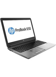 إتش بي كمبيوتر محمول ProBook 650 G2 للأعمال بشاشة مقاس 15.6 بوصة ومعالج Core i5 وذاكرة وصول عشوائي سعة 8 جيجابايت ومحرك أقراص SSD سعة 256 جيجابايت وبطاقة رسومات مدمجة ونظام التشغيل Windows 10 Pro  - Image 2