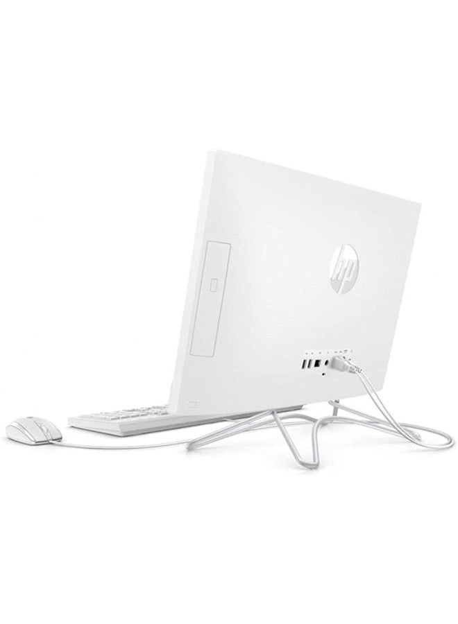 HP - 2023 200 G4 All in One Business PC, Intel Core i5-10210U |8GB DDR4-2666 MHz Ram |512GB SSD |DVDRW |Intel UHD Graphics |21.5" Display |Windows-11 Free Bluetooth Headphone English White - Image 1