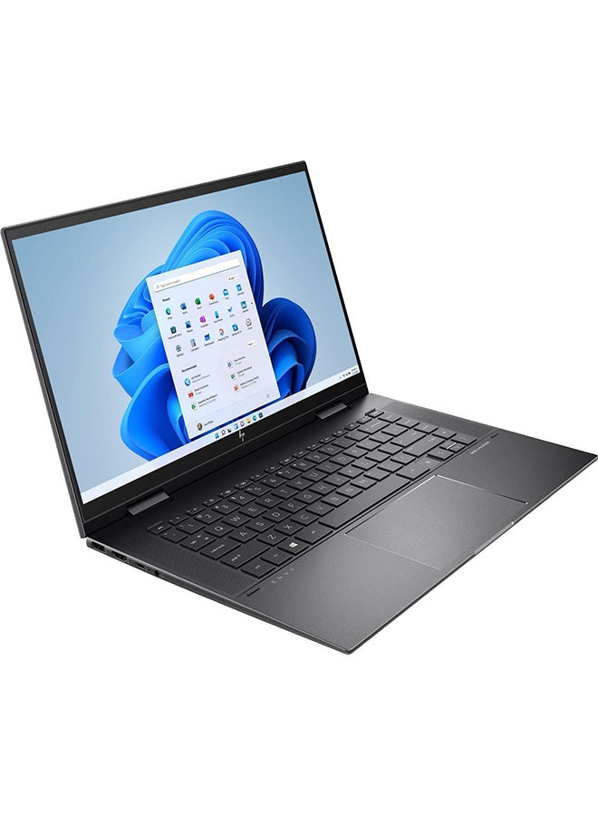 HP - 2022 Newest Envy x360 2-in-1 (Upgraded Version) Laptop, 15.6in Full HD Touchscreen, AMD Ryzen 5 5500U Processor, 1TB SSD, Backlit Keyboard, Webcam, Wi-Fi 6, HDMI English Black - Image 1