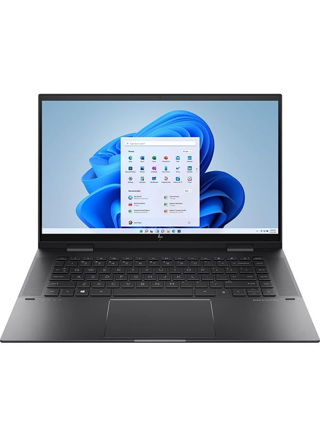 HP - 2022 Newest Envy x360 2-in-1 (Upgraded Version) Laptop, 15.6in Full HD Touchscreen, AMD Ryzen 5 5500U Processor, 1TB SSD, Backlit Keyboard, Webcam, Wi-Fi 6, HDMI English Black - Image 1