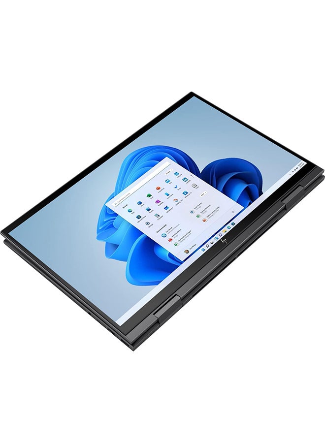 HP - 2022 Newest Envy x360 2-in-1 (Upgraded Version) Laptop, 15.6in Full HD Touchscreen, AMD Ryzen 5 5500U Processor, 1TB SSD, Backlit Keyboard, Webcam, Wi-Fi 6, HDMI English Black - Image 1