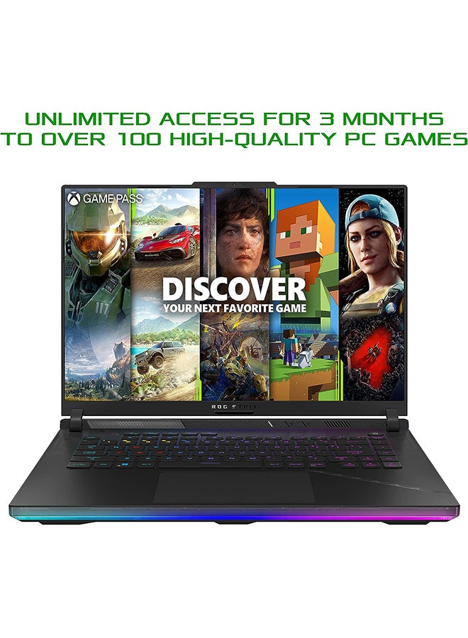 ASUS - ROG Strix G16 G614JV (Upgraded Version) Laptop With 16-Inch Display, Core i7-13650H Processor/16GB RAM/1TB SSD/8GB NVIDIA GeForce RTX 4060 Graphics Card/Windows 11 English Black - Image 1