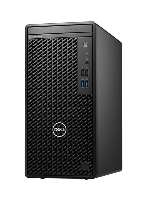 OptiPlex 3000 Desktop Computer, Core i5-12500 Processor/8GB RAM/256GB/Integrated Graphics/Windows 11 Black
