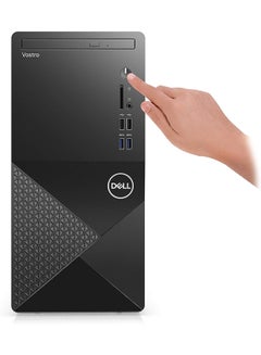 DELL Vostro 3000 Series 3888 Tower Business Desktop, Core i5-10400 Processor/16GB RAM/256GB SSD + 1TB HDD/Integrated Graphics/Windows 10 Pro Black  - Image 2