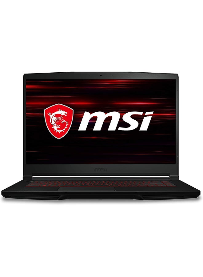 MSI - GF63 Thin 10SC-059UK Laptop With 15.6-Inch Display, Core i5-10300H Processor/8GB RAM/256GB SSD/4GB NVIDIA GeForce GTX1650 Graphics Card/Windows 11 English Black - Image 1