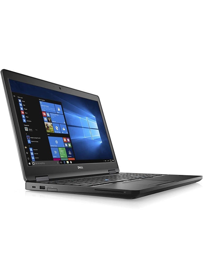 DELL - Latitude 5580 Business Laptop With 15.6-Inch Display, Core i5-7300U Processor/8GB RAM/256GB SSD/Integrated Graphics/Windows 10 Pro English Black - Image 1