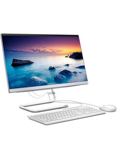 Lenovo IdeaCentre AIO 340 Desktop With 23.8-Inch Display, Core i5-10400T Processor/8GB RAM/512GB SSD/AMD Radeon 625/Windows 10 English white  - Image 2