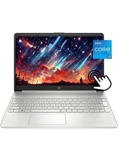 HP Newest (Upgraded Version) Laptop With 15.6-Inch FHD Display, Core i5-1135G7 Processor/16GB RAM/256GB PCIe SSD/Iris Xe Graphics/Windows 11 With GM Accessories English Silver  - Image 1