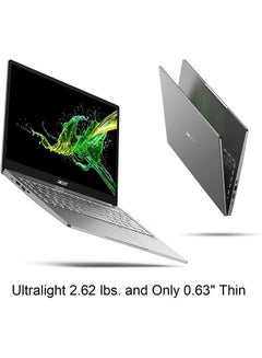 أيسر كمبيوتر محمول Swift 3 Light بشاشة مقاس 13.5 بوصة ومعالج Core i7-1165G7 وذاكرة وصول عشوائي سعة 8 جيجابايت ومحرك أقراص NVMe SSD سعة 1 تيرابايت وبطاقة رسومات مدمجة ونظام تشغيل Windows 11  - Image 2