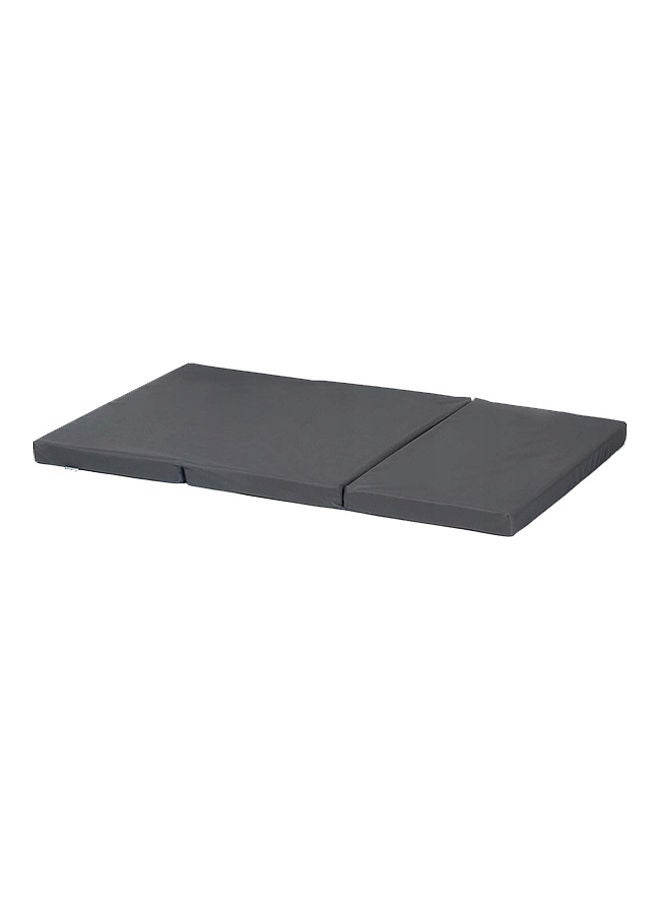 hauck - Travel Cot Accessories Sleeper 6 Cm Thick Foldable Mattress, Breathable Foam, Tight Top, Certified Fabrics, Easy To Carry With Carry Bag, For Toddlers And Babies - Grey - Image 1