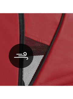 hauck Sun Canopy For Pushchair Swift X, Upf 50 +, 3 Zones With Ventilation Outlets, Individual Summer Look, Easy To Install, Red  - Image 3