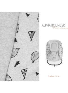 hauck Alpha Bouncer Premium - Nordic Grey  - Image 3
