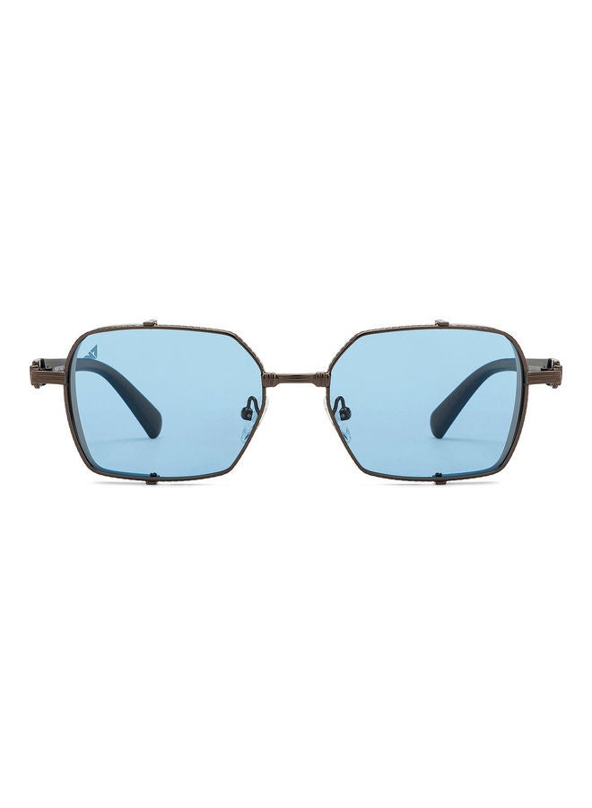 VINCENT CHASE Unisex Hexagon Shape Sunglasses - VC S15760 - Lens Size: 56 Mm  - Image 2