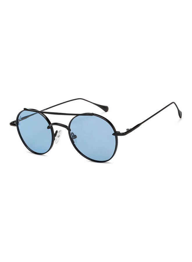 VINCENT CHASE Unisex Round Shape Sunglasses - VC S15772 - Lens Size: 49 Mm  - Image 1