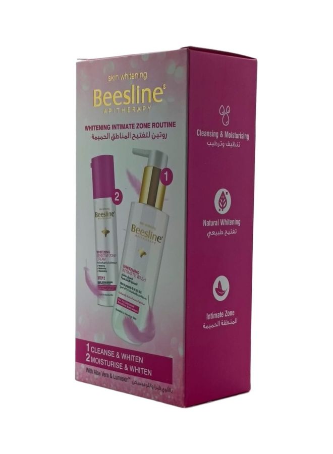 Beesline Whitening Intimate Zone Routine Cream and Wash 110gm + 50ml  - Image 2