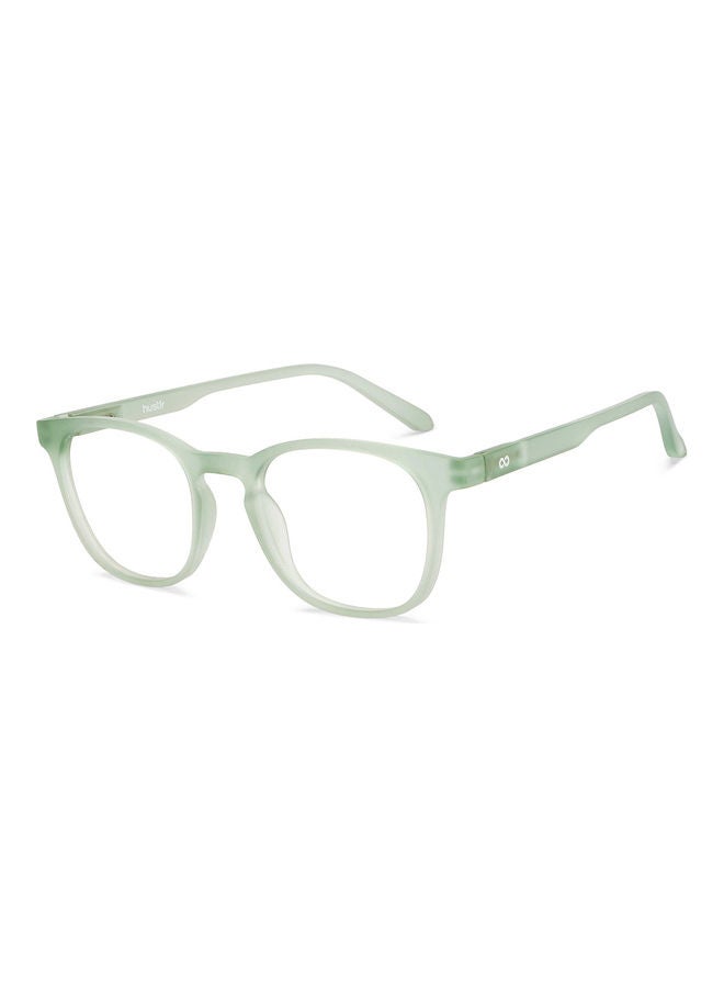 Lenskart Blu - Hustlr Glasses For Eye Protection From Digital Screens/Computer Glasses With Blue Cut & UV Protection/Lightweight Specs With Zero Power - Image 1