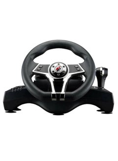 FLASHFIRE 4IN1 HURRICANE STEERING WHEEL WH-3103V-D ( PC/ PS3 )  - Image 1