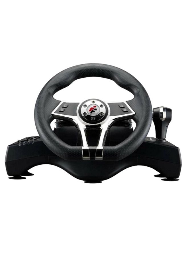 FLASHFIRE - 4IN1 HURRICANE STEERING WHEEL WH-3103V-D ( PC/ PS3 ) - Image 1
