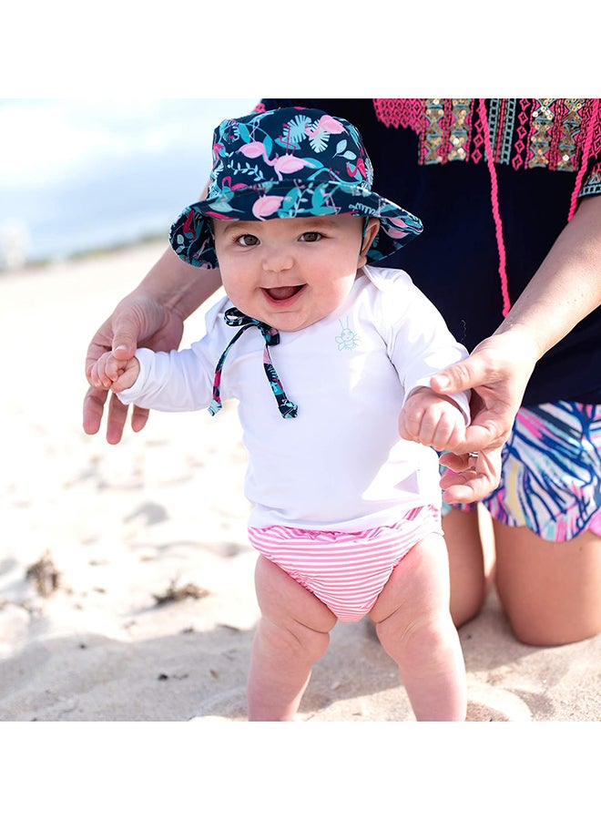 green sprouts - Snap Reusable Absorbent Swimsuit Diaper-Light Pink - Image 1