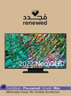 Renewed -  50 Inch 4K  NEO QLED Smart TV QE50QN90B Silver