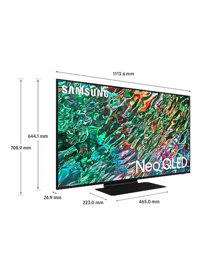 Samsung - Renewed -  50 Inch 4K  NEO QLED Smart TV QE50QN90B Silver - Image 1