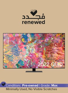 Renewed -  55 Inch 4K QLED TV QE55Q80B Black