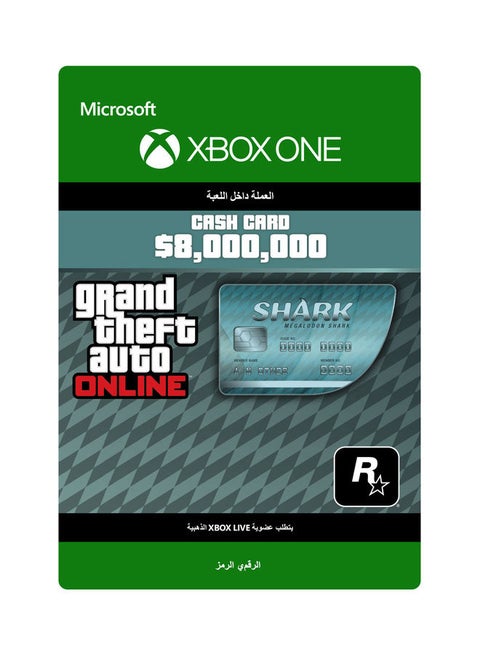 Microsoft C2C Grand Theft Auto V Megalodon Shark Card UAE - xbox_one
