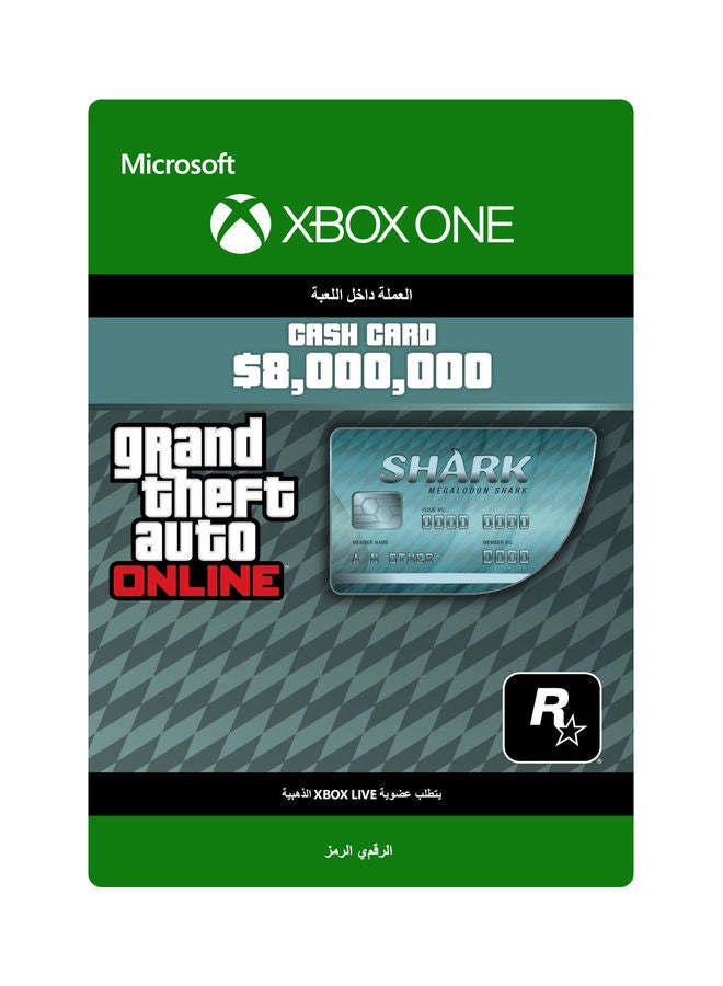 Microsoft - Microsoft C2C Grand Theft Auto V Megalodon Shark Card UAE - xbox_one - Image 1