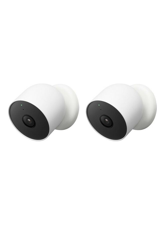 Nest Google Nest Cam 2nd Gen Outdoor Indoor Camera Battery 2 Pack