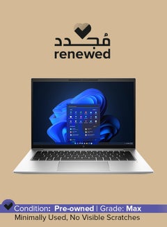 HP Renewed - EliteBook 840 G9 Laptop With 14-Inch FHD Display,Core i7-1255U Processor/16GB RAM/1TB SSD/Intel Iris Xe Graphics/Windows 11 Pro English/Arabic Silver  - Image 1