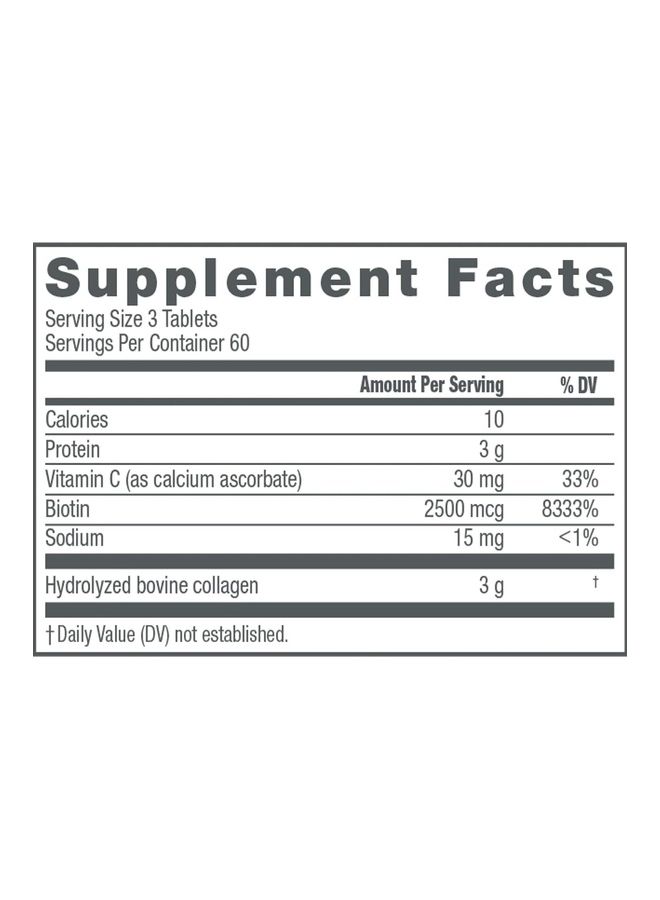 NEOCELL - Super Collagen C Plus Biotin 180 Tabs - Image 1