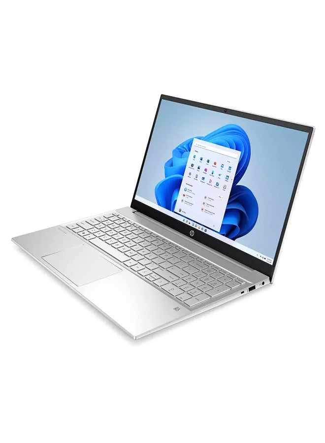 Pavilion Laptop With 15.6-inch Display, Core i5 Processor/8GB RAM/512GB SSD/Windows 11/Intel Iris Xe Graphic Card English/Arabic Natural Silver