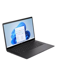 إتش بي لابتوب إنفى x360 بشاشة 15.6 بوصة ، معالج ريزن 7-7730U / ذاكرة وصول عشوائي 16 جيجابايت / 1 تيرابايت إس إس دي / نظام تشغيل ويندوز 11 / بطاقة رسومات ايه ام دى راديون الإنجليزية/العربية أسود ظلام الليل  - Image 2