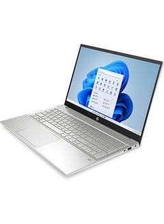 HP Pavilion 15-eg1020ne (Upgraded Version) Laptop With 15.6-Inch Display, Core i5-1135G7 Processor/8GB RAM/512GB SSD/Intel Iris XE Graphics/Windows 11 English Silver  - Image 4