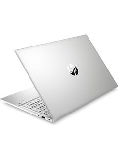 HP Pavilion 15-eg1020ne (Upgraded Version) Laptop With 15.6-Inch Display, Core i5-1135G7 Processor/8GB RAM/512GB SSD/Intel Iris XE Graphics/Windows 11 English Silver  - Image 2