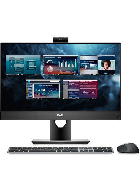 OptiPlex 7000 7490 All-in-One Desktop With 23.8-Inch Display, Core i7-10700 Processor/16GB RAM/512GB SSD/Integrated Graphics/Windows 11 English Black
